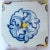 Portuguese Tin Glazed Pottery Floral Square Azulejo Tile For Sale - Image 12 of 12