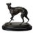Pierre-Jules Mène Bronze Sculpture of a Whippet on a Slate Base C1890 For Sale
