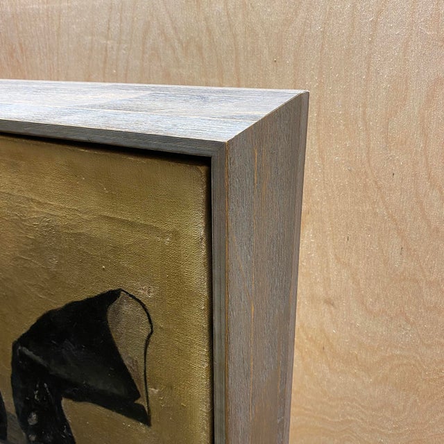 Mid 20th Century Equestrian Boot Still Life Oil Painting - Unsigned For Sale In Los Angeles - Image 6 of 11