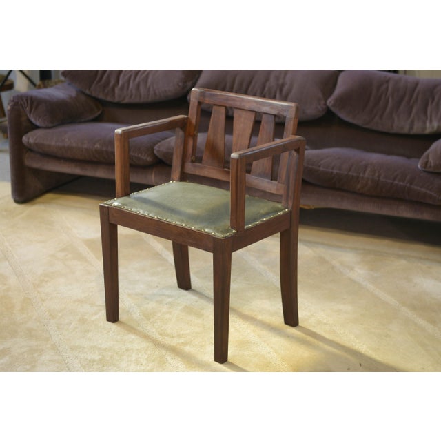 Arts and Crafts Armchair, 1940s For Sale - Image 12 of 12