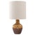 20th Century German Brown Lava Ceramic Table Lamp For Sale - Image 15 of 18