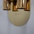 Blue Gilt and Opaline Murano Glass Petal Wall Sconces from La Murrina, 1980s, Set of 2 For Sale - Image 8 of 13