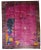 Burgundy 1920s Antique Handmade Art Deco Chinese Rug For Sale - Image 8 of 8