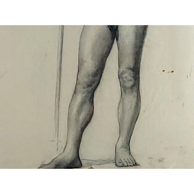 École Des Beaux-Arts Academic Study, France, 19th Century For Sale - Image 4 of 6