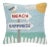 Beach Happiness Seagull Hook Pillow