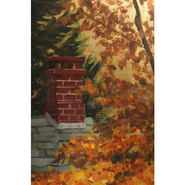 John Styga Oil Painting, 'The Clausen House' For Sale - Image 11 of 18
