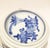 Chinese Blue & White Porcelain Salt Cellars by Kangxi, Set of 2 For Sale - Image 9 of 11
