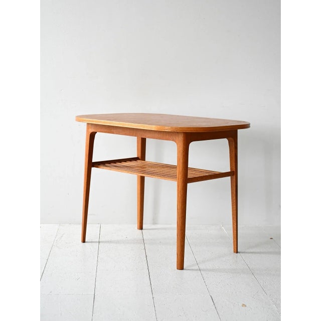 Scandinavian Oak Coffee Table, 1960s For Sale - Image 9 of 9