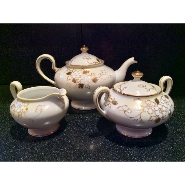 Antique Hand Painted Gold Moriage Japanese Tea Set Chairish