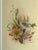 1950s Italian Floral Watercolor Painting by Vittorio Guddittoi For Sale - Image 5 of 6