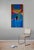 Contemporary Abstract Charcoal, Acrylic Paint, Acrylic Mediums, and Oil Paint on Wood "Relic: Hourglasses" by Michael Barringer For Sale - Image 4 of 5