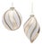 Glass Round Ornaments (Set of 6) For Sale