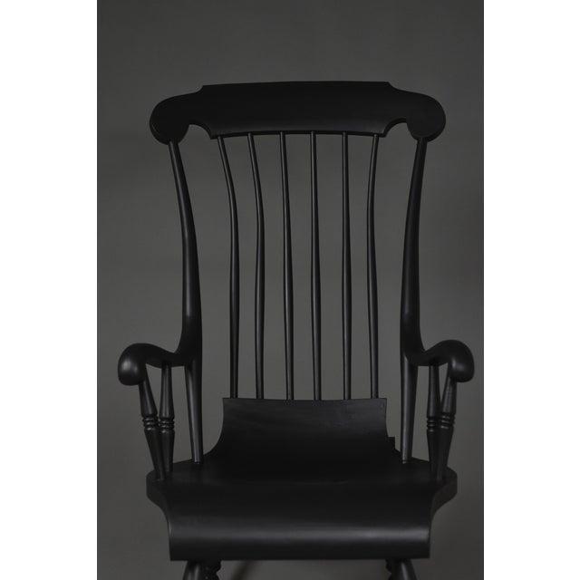 Early 20th Century Scandinavian Gungstol Rocking Chair For Sale - Image 3 of 11