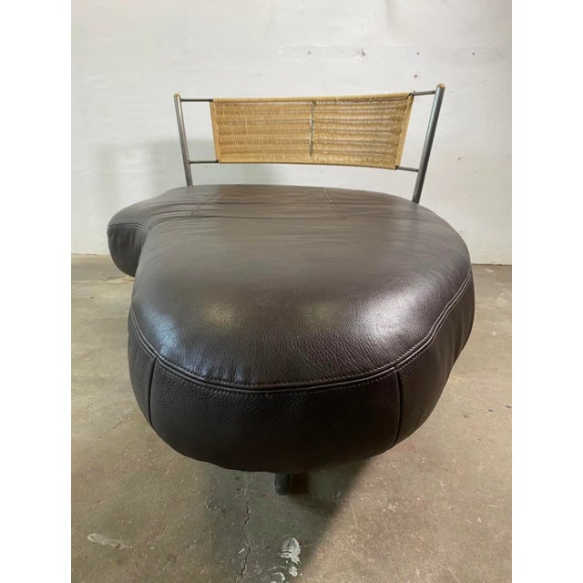 Mid-Century Modern Postmodern Sectional Modular Leather Sofa from Kurt Beier, 1990s, Set of 3 For Sale - Image 3 of 7