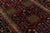Antique Bidjar Style Runner Rug With Tree of Life Design, Red and Indigo Wool For Sale - Image 10 of 11