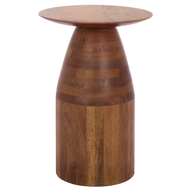 Karu Accent Table in Walnut For Sale In Philadelphia - Image 6 of 6