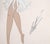 Erté, Scaramouche, Pierrette, 1979, Gouache Drawing on Paper, Framed For Sale - Image 3 of 5