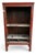 Asian Early 19th Century Hand Painted Red Lacquer Cabinet For Sale - Image 3 of 7