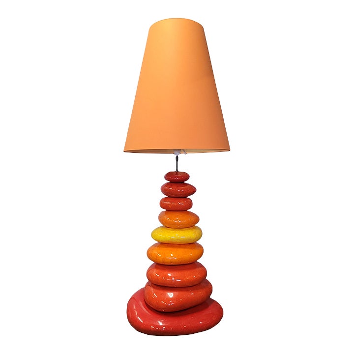 Pebble Floor Lamp by François Châtain | Chairish
