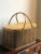 Mid 20th Century 1960s Mid-Century Modern Raffia Picnic Basket For Sale - Image 5 of 13