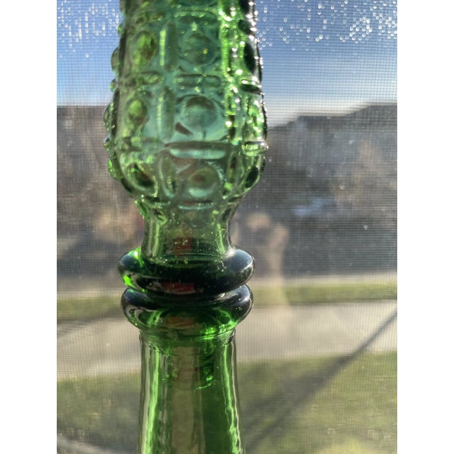 1960s 1960s Empoli “Aztec” Italian Mid Century Art Glass - For Sale - Image 5 of 12