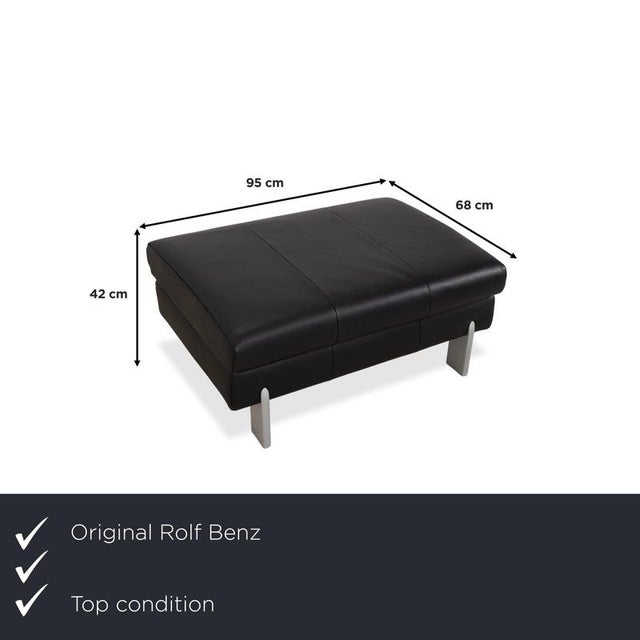 Rolf Benz AK 644 Ottoman: The Solid Complement. This ottoman is the perfect partner for the AK 644 sofa. It echoes the...
