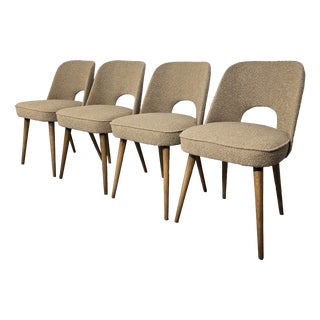 Dining Chairs by Oswald Haerdtl for Ton, 1950s, Set of 4 For Sale