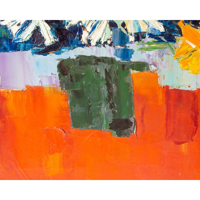 1973 Oil on Canvas Still Life Painting by Sidney Smiley For Sale - Image 4 of 8