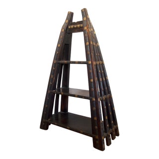 Antique 19th Century Indian Bookcase Étagère For Sale