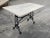 Authentic French Iron & Stone Bistro Table For Sale - Image 4 of 10