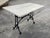 Classic French Wrought Iron & Stone Bistro Table For Sale - Image 4 of 10