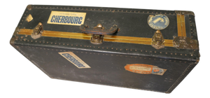 French Canvas Suit Case