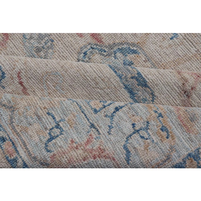 Hand Knotted Oushak Rug by Keivan Woven Arts 4'11 X 6'10 For Sale - Image 11 of 12