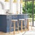 Evoking images of sidewalk tables in the Cote d'Azur, barstools like this will give your kitchen or patio the casual...