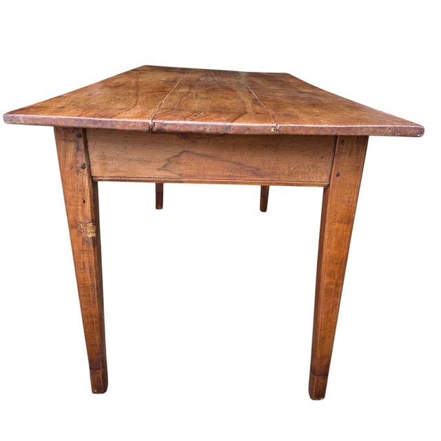 Louis Philippe Farmhouse Table in Cherry Wood, 1880 For Sale - Image 17 of 18