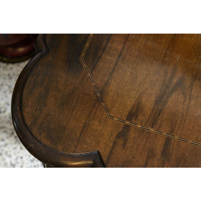 Transitional English/ Irish Mahogany Consoles-a Pair For Sale In West Palm - Image 6 of 8