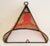 Handcrafted Moroccan Tribal Art Wall Sconce, Hide & Iron, 1980s Design For Sale In Palm Springs - Image 6 of 8