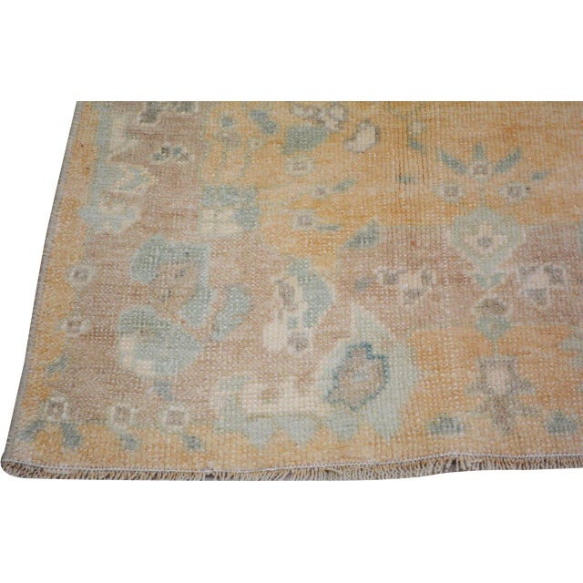 Turkish Vintage Turkish Anatolian Hand Knotted Wool Rug, 4'4''x8' For Sale - Image 3 of 4