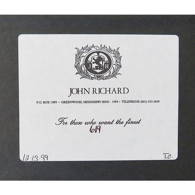 John Richard Luxury Wall Mirror French Rococo Style Beveled Glass Designer For Sale In Providence - Image 6 of 6