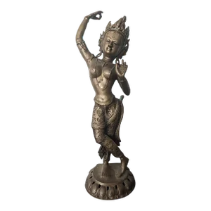 Early 19th Century Indian Bronze Figure of Laskahni
