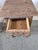 Wood Early 20th Century Handcrafted Reclaimed Teak Rustic Side Table With Drawer For Sale - Image 7 of 9