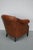 Vintage Dutch Cognac Colored Leather Club Chair For Sale - Image 11 of 18