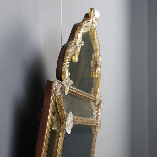 Venetian Mirror in Cymatium Frame For Sale - Image 9 of 12
