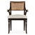 Hand-ebonized and meticulously finished, this chair boasts a refined charcoal wash that enhances its timeless appeal. The...