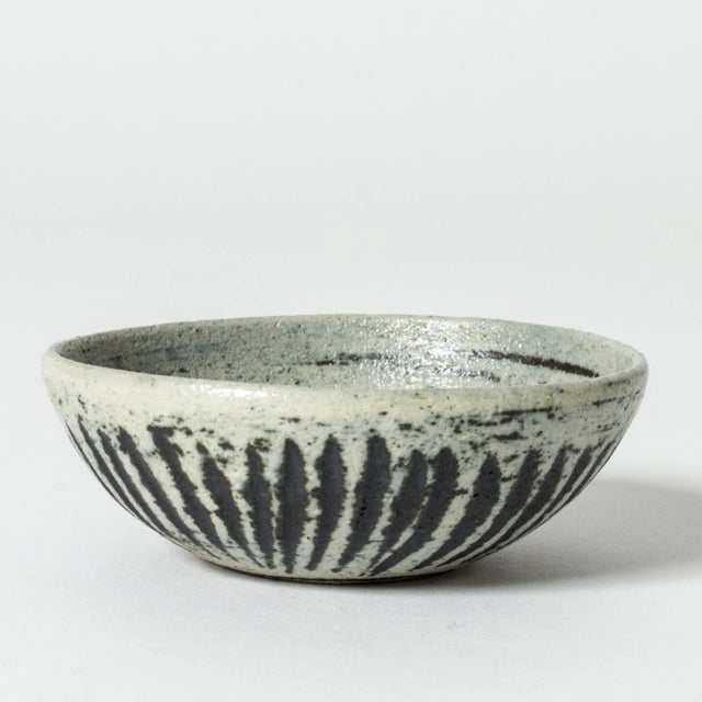 Bowl in Stoneware by Anders B. Liljefors For Sale - Image 9 of 9