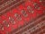 Red 1960s Handmade Vintage Pakistani Lahore Rug For Sale - Image 8 of 9