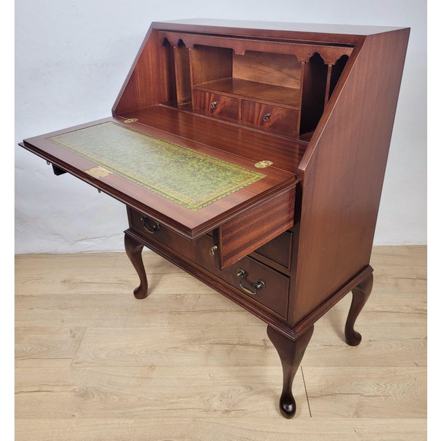 Mid-Century Modern Vintage Writing Desk Bureau, 1950s For Sale - Image 3 of 18