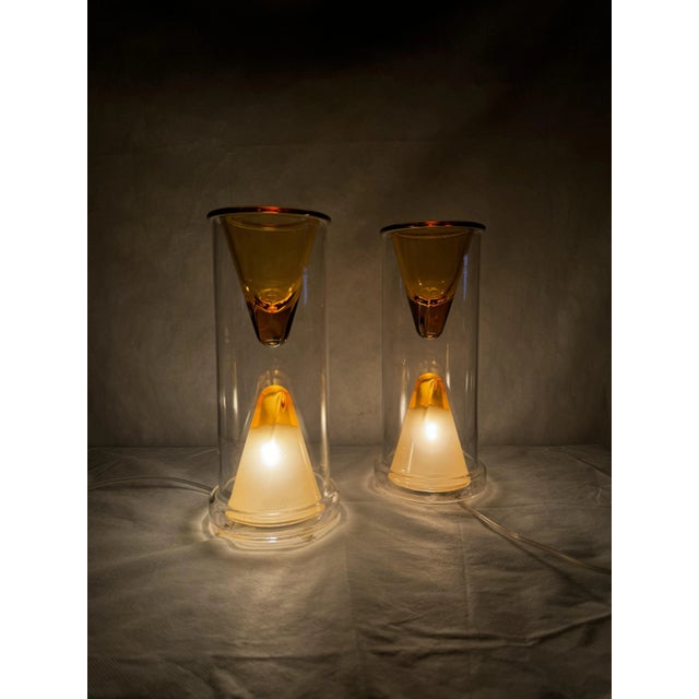 Vintage Nerolia Table Lamp by Ferdi Giardini for Oluce, in Flawless conditions. Designed from 2000 This piece has an...