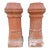 Antique Terracotta Chimney Pots- A Pair For Sale