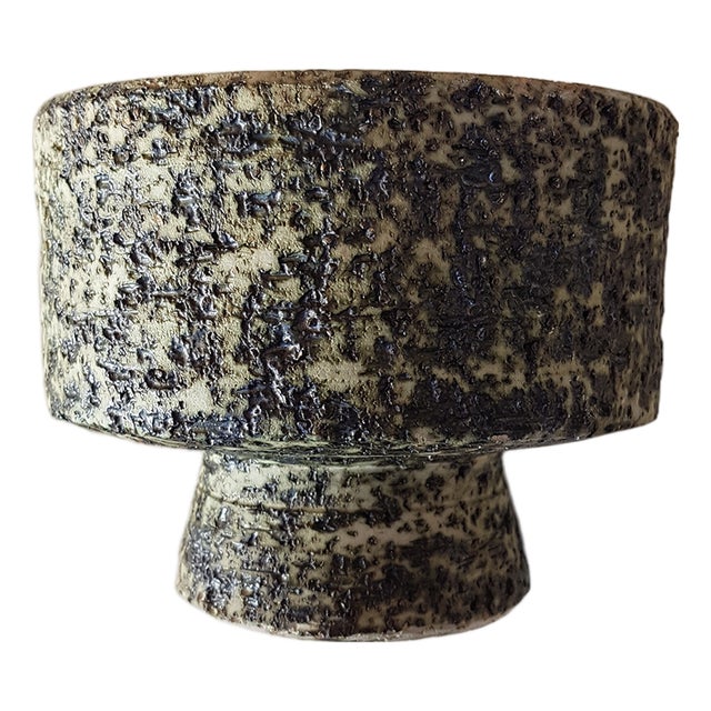 Mid-Century Modern Studio Pottery Candleholder by Pieter Groeneveldt, 1960s For Sale